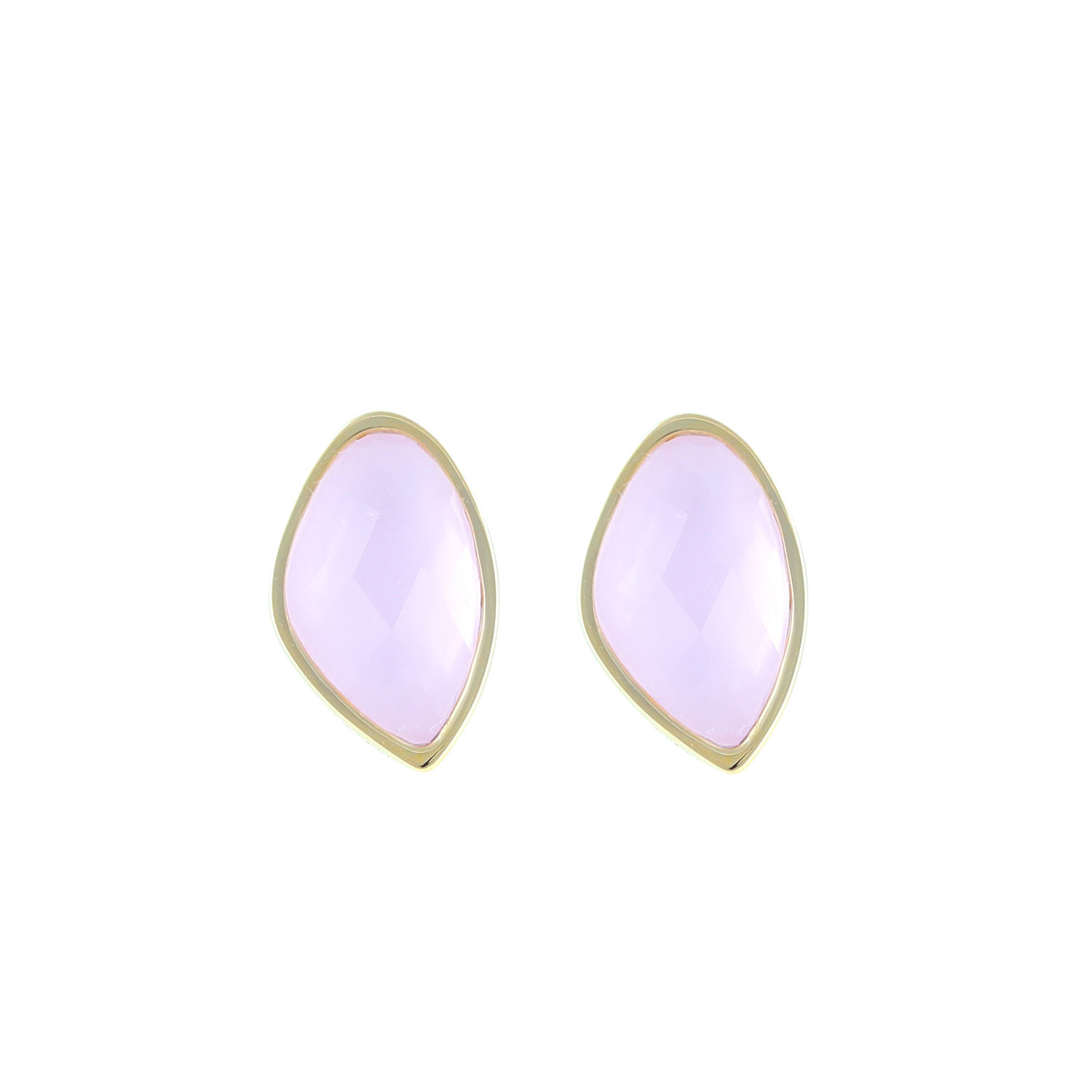 Stud-gold-pink